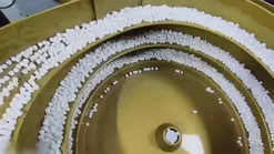 Máquina de inspeção visual de cerâmicas porosas