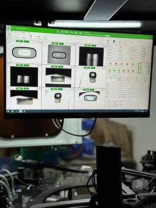 Máquina de inspeção visual de fixadores