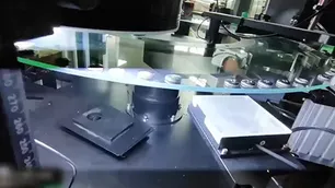 Máquina de inspeção visual de botões