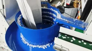 Máquina de inspeção visual de botões