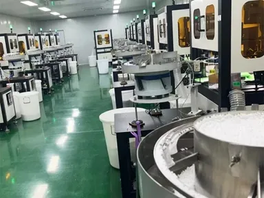 Máquina de inspeção visual de materiais magnéticos