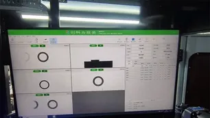 Máquina de inspeção visual de anéis de vedação