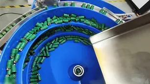Máquina de inspeção visual de conectores